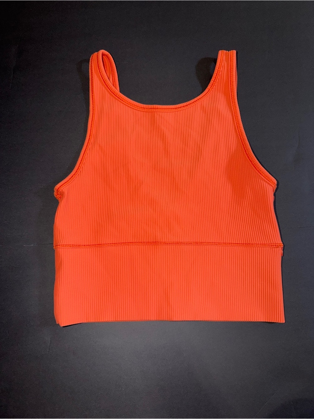 Lululemon Corral Ribbed Cropped Tank- Size 4